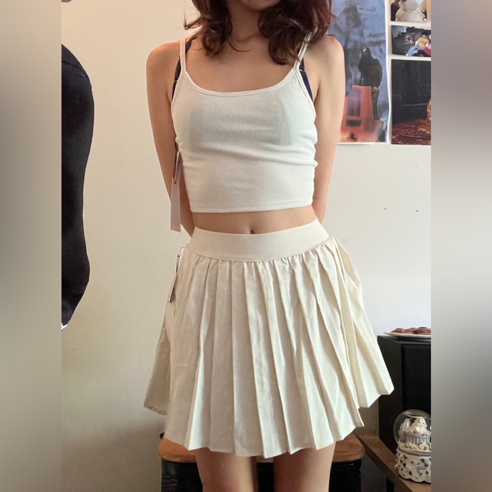 Top and Skirt Preppy Set